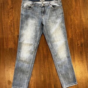 DUER Jeans 31x30 Blue Medium Wash Straight Leg Denim Pants Casual WFLR5001